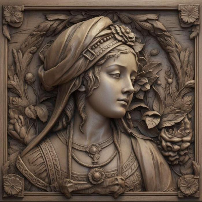 نموذج ثلاثي الأبعاد لآلة CNC 3D Art 